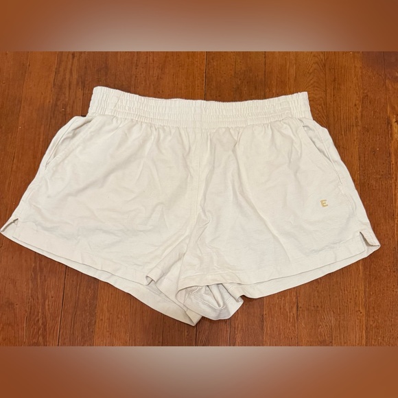 Everlane The Retro Jersey Short Canvas 100% Organic Cotton Large - Picture 2 of 5